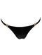 Трусики з мокрим ефектом Noir Handmade P008 Powerwetlook panty with gold clasp, XL, на застібках SX0174 фото 4