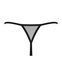 Трусики-стрінги Obsessive Novenes crotchless thong, XS/S, сітка, стрепи, прикраса зі стразами SX0622 фото 4