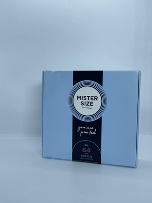 Презервативи Mister Size - pure feel - 64 (36 condoms), товщина 0,05 мм SO8054 фото