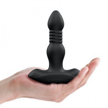 Анальна пробка з вібрацією та пульсацією Dorcel DEEP STORMER SO5073 фото - купити в секс-шопі Чорний Кролик