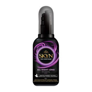 Лубрикант на силіконовій основі SKYN All Night Long 80 мл, чистий склад SX2400 фото - купити в секс-шопі Чорний Кролик