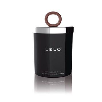 Масажна свічка LELO Massage Candle Vanilla & Creme de Cacao, соєвий віск, 36 годин горіння SO8129 фото - купити в секс-шопі Чорний Кролик