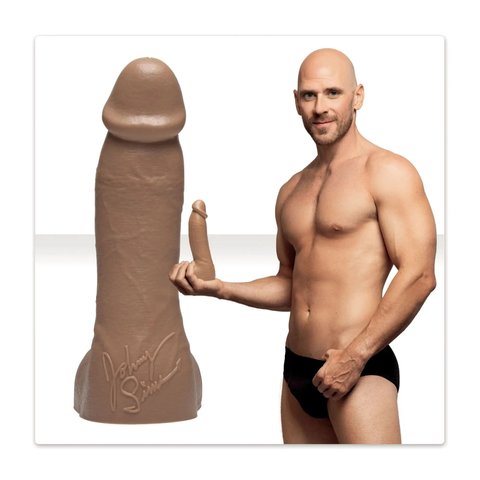 Фалоімітатор Fleshlight Guys: Johnny Sins Dildo, за зліпком пеніса, лисий з Браззерс SO5515 фото - купити в секс-шопі Чорний Кролик