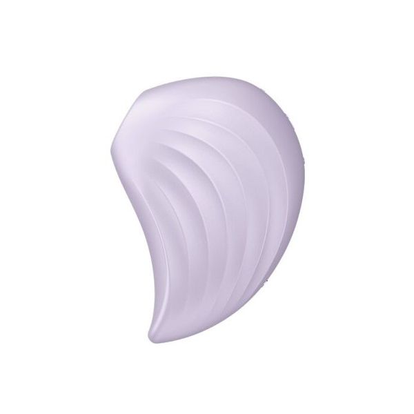 Вакуумний кліторальний стимулятор із вібрацією Satisfyer Pearl Diver Violet SO6078 фото - купити в секс-шопі Чорний Кролик