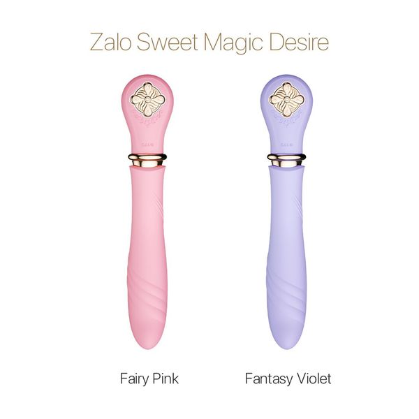 Пульсатор із підігрівом Zalo Sweet Magic - Desire Fairy Pink, турбо режим SO6678 фото - купити в секс-шопі Чорний Кролик