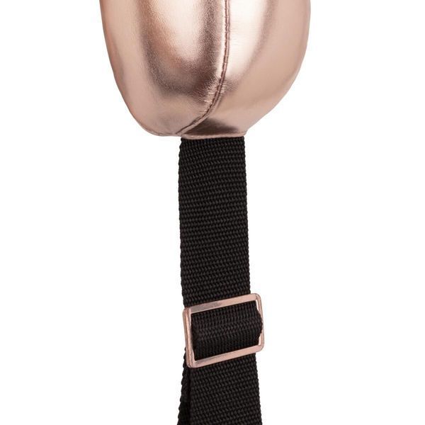 Набір для фіксації Rosy Gold - Neck and Leg Sling Restraint Set SX3910 фото - купити в секс-шопі Чорний Кролик