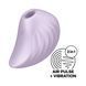 Вакуумний кліторальний стимулятор із вібрацією Satisfyer Pearl Diver Violet SO6078 фото 5