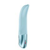 Вібратор для точки G Fun Factory Diva Dolphin Ice Blue, 10 режимів роботи, на батарейках SX3296 фото - купити в секс-шопі Чорний Кролик