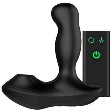 Масажер простати Nexus Revo Air з вакуумним стимулятором промежини та головкою, що обертається SO6234 фото - купити в секс-шопі Чорний Кролик