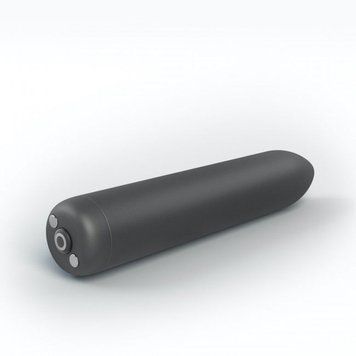Перезаряджувана віброкуля Dorcel Rocket Bullet Black SO4070 фото - купити в секс-шопі Чорний Кролик