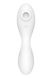 Вакуумний смарт-стимулятор із вібрацією Satisfyer Curvy Trinity 5 (White), керування зі смартфона SO6725 фото 3