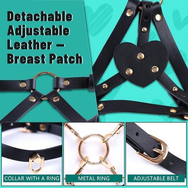 БДСМ-набір LOCKINK YEAHWOW Forced Nadu pose correction set SX2846 фото - купити в секс-шопі Чорний Кролик
