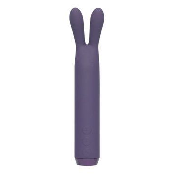 Вібратор з вушками Je Joue - Rabbit Bullet Vibrator Purple, глибока вібрація SO3046 фото - купити в секс-шопі Чорний Кролик