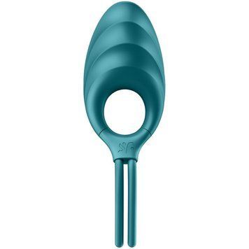 Ерекційне віброкільце-ласо Satisfyer Swordsman Green, міцна фіксація, 10 режимів, потужний мотор SO6729 фото - купити в секс-шопі Чорний Кролик