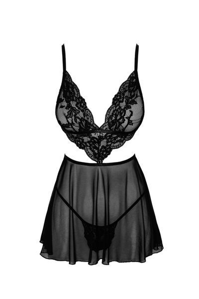 Бебі-дол Kissable French Kiss Babydoll L/XL SX1951 фото - купити в секс-шопі Чорний Кролик