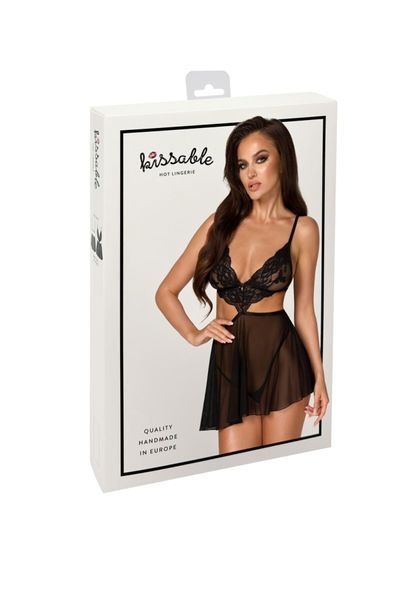 Бебі-дол Kissable French Kiss Babydoll L/XL SX1951 фото - купити в секс-шопі Чорний Кролик