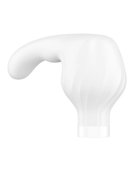 Смарт-вібромасажер зі змінною головкою Satisfyer Double Wand-er SO6135 фото - купити в секс-шопі Чорний Кролик