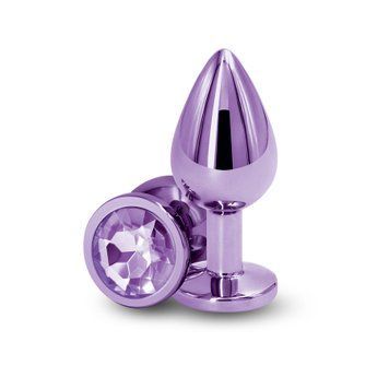 Анальна пробка NS Novelties Rear Assets - Medium - Purple SX4375 фото - купити в секс-шопі Чорний Кролик
