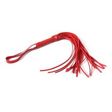 Батіг Flogger Art of Sex, Червоний SX2357 фото - купити в секс-шопі Чорний Кролик