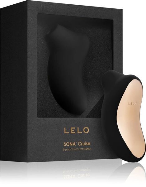 Звуковий стимулятор LELO SONA Cruise Black SX2550 фото - купити в секс-шопі Чорний Кролик