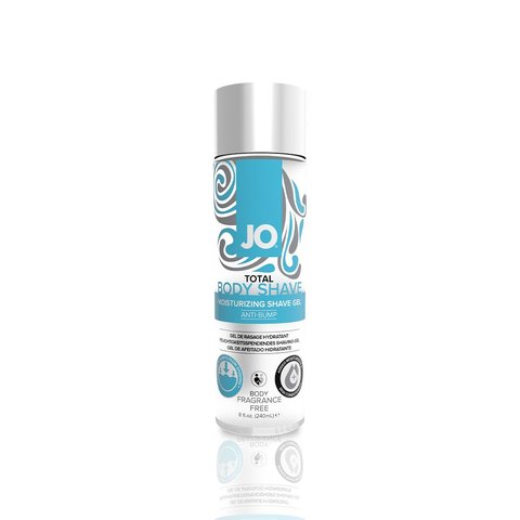 Гель для гоління System JO TOTAL BODY — Anti-bump Intimate Shaving Gel (240 мл) зволожувальний SO1779 фото - купити в секс-шопі Чорний Кролик