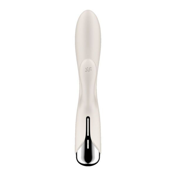 Вібратор-кролик з ротацією Satisfyer Spinning Rabbit 1 Red, 3 мотори SX0563 фото - купити в секс-шопі Чорний Кролик