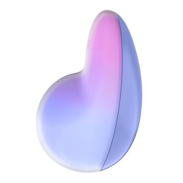 Вакуумний стимулятор з вібрацією Satisfyer Pixie Dust Violet/Pink SO8972 фото - купити в секс-шопі Чорний Кролик