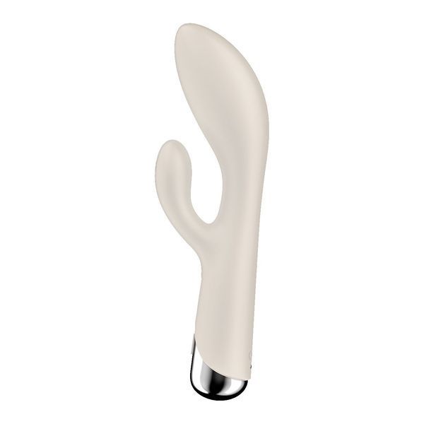 Вібратор-кролик з ротацією Satisfyer Spinning Rabbit 1 Red, 3 мотори SX0563 фото - купити в секс-шопі Чорний Кролик