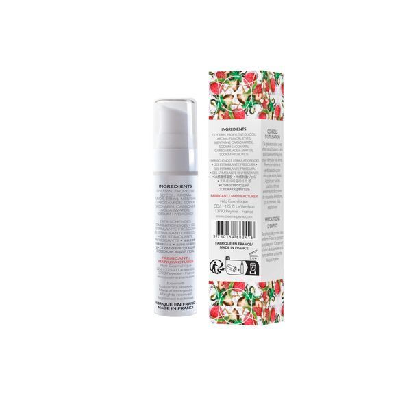 Стимулювальний гель EXSENS Kissable Fresh Ginger Litchi 15мл, можна для поцілунків, охолоджувальний SO2367 фото - купити в секс-шопі Чорний Кролик