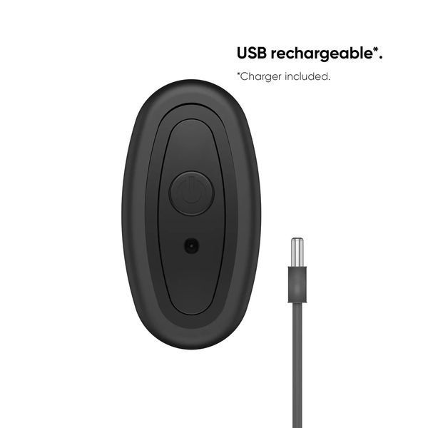Вібромасажер простати Nexus G-Play Plus S Black, макс. діаметр 2,3 см, перезаряджуваний GPS001 фото - купити в секс-шопі Чорний Кролик