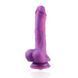 Фалоімітатор 8.2&Prime; з вібрацією для секс-машин Hismith Purple Silicone Dildo with Vibe, KlicLok SO6212 фото 2