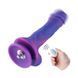 Фалоімітатор 8.2&Prime; з вібрацією для секс-машин Hismith Purple Silicone Dildo with Vibe, KlicLok SO6212 фото 1
