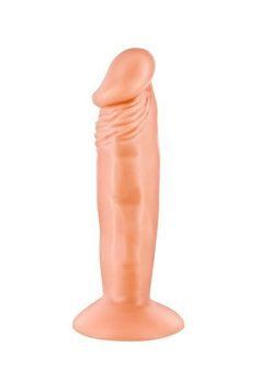Фалоімітатор Real Body &mdash; Real Zack Flesh, TPE, діаметр 3,7 см SO2217 фото - купити в секс-шопі Чорний Кролик