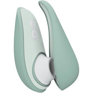 Вакуумний стимулятор Womanizer Liberty 2 (Sage) 400952 фото - купити в секс-шопі Чорний Кролик
