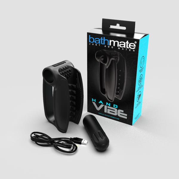 Мастурбатор з віброкулею Bathmate Hand Vibe, 10 режимів, перезаряджається SO7500 фото - купити в секс-шопі Чорний Кролик