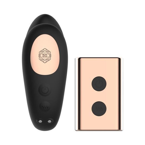 Вібратор для пар Rosy Gold - Remote Control Couple Vibrator SX3921 фото - купити в секс-шопі Чорний Кролик
