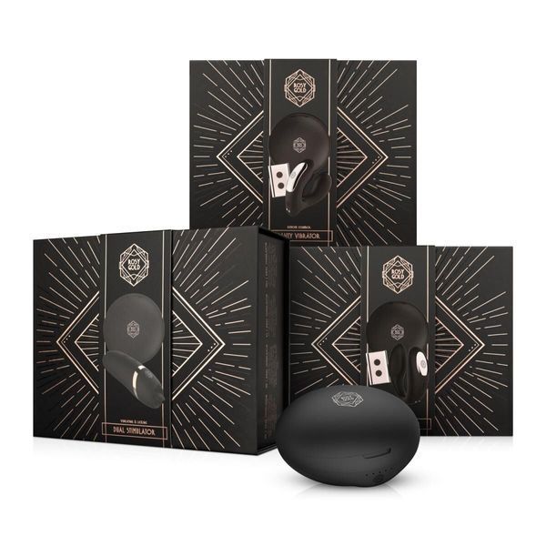 Вібратор для пар Rosy Gold - Remote Control Couple Vibrator SX3921 фото - купити в секс-шопі Чорний Кролик