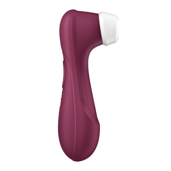Вакуумний кліторальний стимулятор Satisfyer Pro 2 Generation 3 with Liquid Air Connect App Wіnе Red SO7774 фото - купити в секс-шопі Чорний Кролик