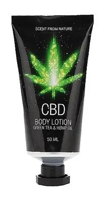 Набір для ванни і душу CBD Luxe Gift set-GREEN TEA & HEMP OIL ( 4 предмета ) PHA248 фото