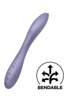 Універсальний вібратор Satisfyer G-Spot Flex 2, гнучкий стовбур із фіксацією положення SO6723 фото - купити в секс-шопі Чорний Кролик