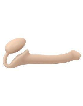 Безремінний страпон Strap-On-Me Flesh S, повністю регульований, діаметр 2,7см SO2349 фото - купити в секс-шопі Чорний Кролик