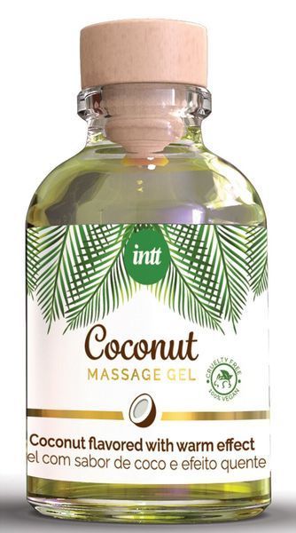Масажний гель для інтимних зон Intt Coconut Vegan (30 мл) SO5973 фото - купити в секс-шопі Чорний Кролик