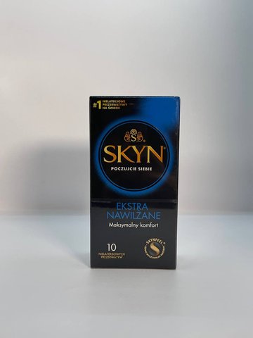 SKYN EXTRA LUBE БЕЗЛАТЕКСНІ 10 ШТ SKYN-P1 фото - купити в секс-шопі Чорний Кролик