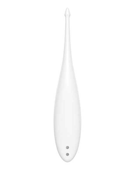 Вібратор для клітора Satisfyer Twirling Fun White SO5418 фото - купити в секс-шопі Чорний Кролик