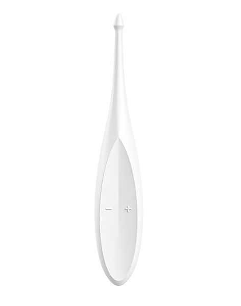 Вібратор для клітора Satisfyer Twirling Fun White SO5418 фото - купити в секс-шопі Чорний Кролик