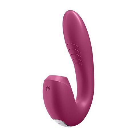 Вакуумний смарт-вібратор Satisfyer Sunray Berry, 4 положення стовбура SO6113 фото - купити в секс-шопі Чорний Кролик