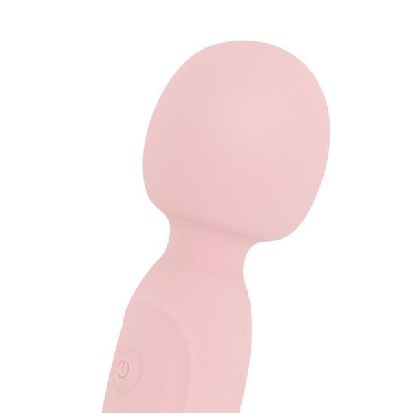 Двосторонній масажер-вібратор Good Vibes Only &ndash; SIMI Double-Sided Wand Vibrator Soft Silicone &ndash; Pink SX3076 фото - купити в секс-шопі Чорний Кролик