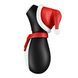 Вакуумний кліторальний стимулятор Satisfyer Penguin Holiday Edition, у шапочці та шарфі SO8777 фото 4