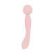 Двосторонній масажер-вібратор Good Vibes Only &ndash; SIMI Double-Sided Wand Vibrator Soft Silicone &ndash; Pink SX3076 фото 2