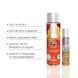 Комплект смакових лубрикантів System JO GWP &mdash; Peaches & Cream &mdash; Peachy Lips 120 мл & H2O Vanilla 30 SO6771 фото 4